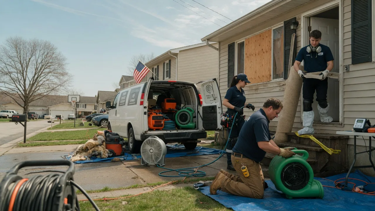 Water Damage Restoration in De Witt, MO near me